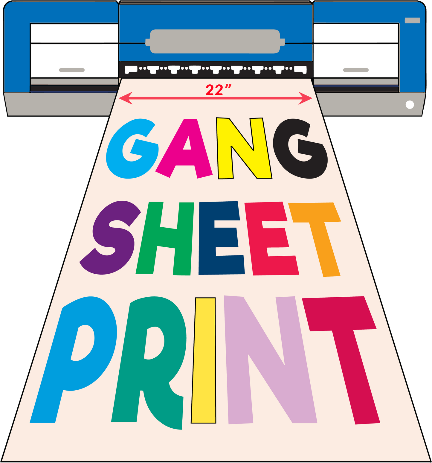 DTF gang sheet